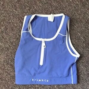 Balance athletica sports bra blue